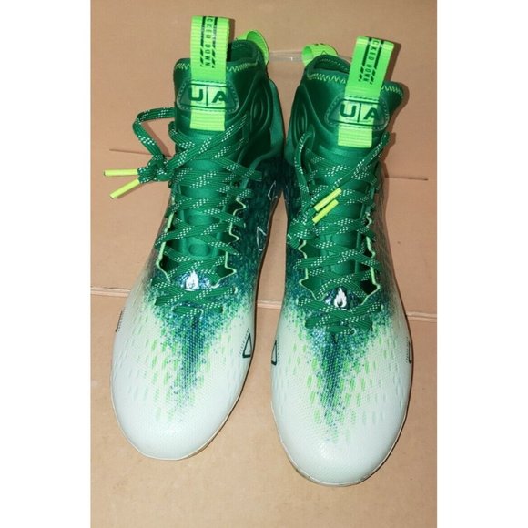 UNDER ARMOUR HIGHLIGHT MC FOOTBALL LACROSSE CLEATS 3025082-301 MEN\'S Sizes NWOB main image 8